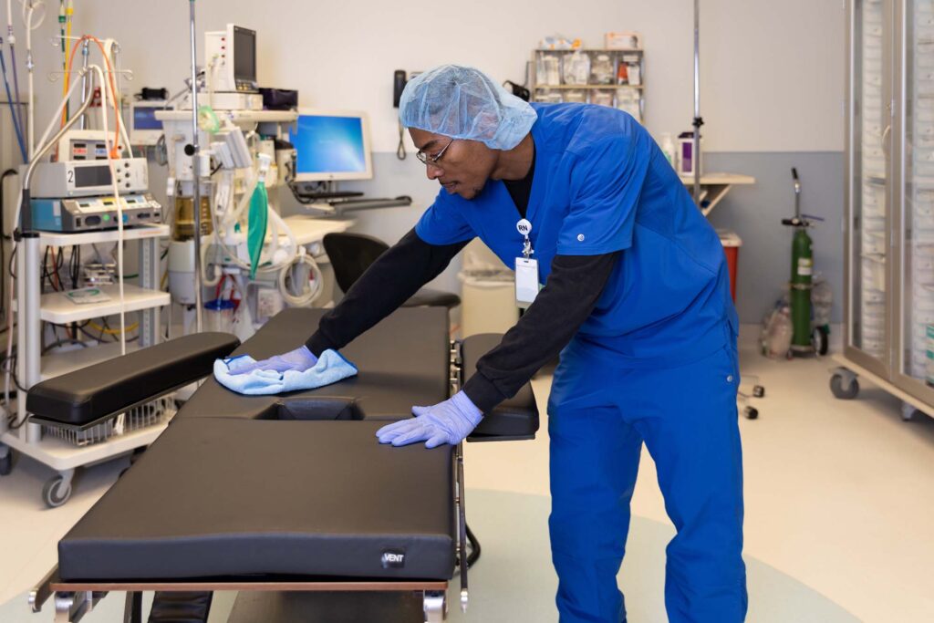 1 Stone Solutions medical facility sanitizing, disinfecting janitorial services and maintenance cleaning services