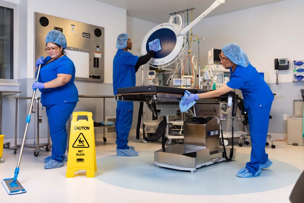 1 Stone Solutions medical facility janitorial services and maintenance cleaning services