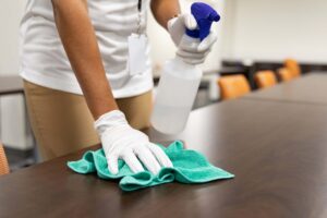 1 Stone Solutions enables the enhancement of existing janitorial teams with additional support from professional cleaning services.